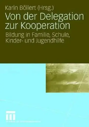 Cover of Von Der Delegation Zur Kooperation