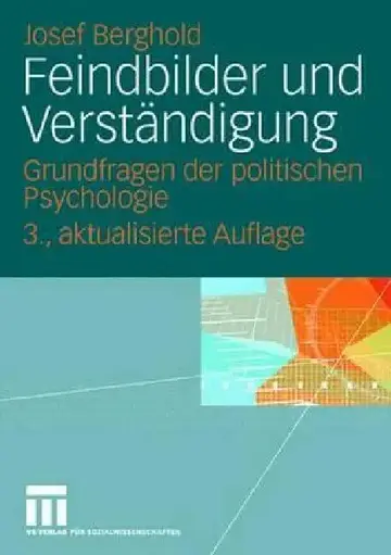 Cover of Feindbilder Und Verständigung
