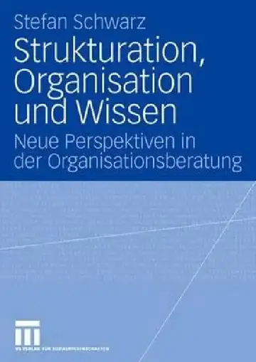 Cover of Strukturation, Organisation Und Wissen
