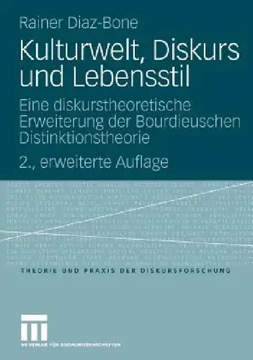 Cover of Kulturwelt, Diskurs Und Lebensstil