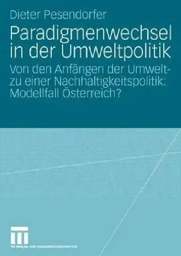 Cover of Paradigmenwechsel in Der Umweltpolitik