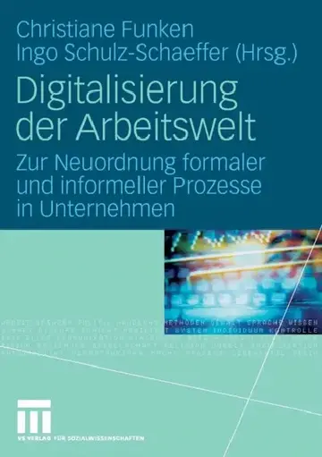 Cover of Digitalisierung Der Arbeitswelt