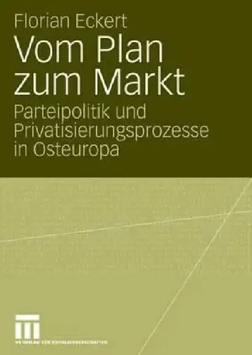 Cover of Vom Plan Zum Markt