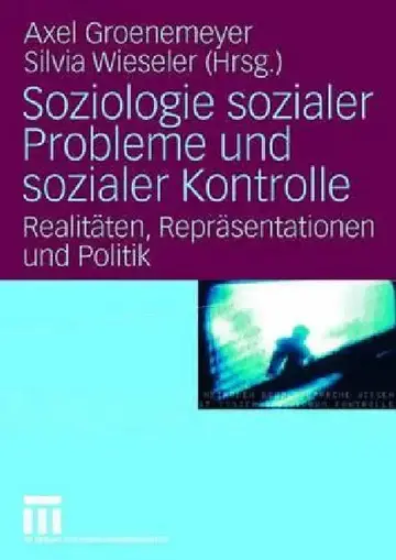 Cover of Soziologie Sozialer Probleme Und Sozialer Kontrolle