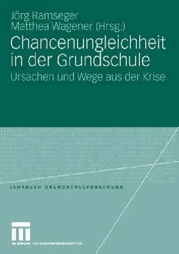Cover of Chancenungleichheit in Der Grundschule