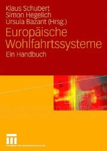 Cover of Europäische Wohlfahrtssysteme