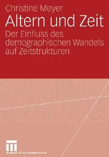 Cover of Altern Und Zeit