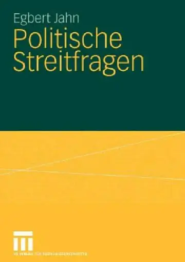 Cover of Politische Streitfragen