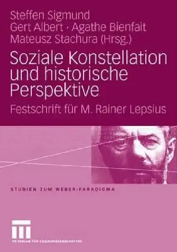 Cover of Soziale Konstellation Und Historische Perspektive