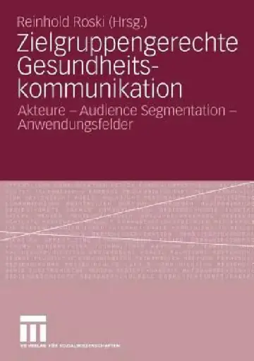 Cover of Zielgruppengerechte Gesundheitskommunikation