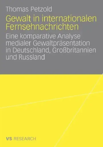 Cover of Gewalt in Internationalen Fernsehnachrichten