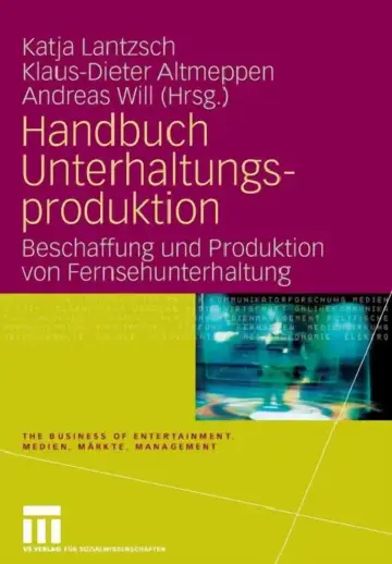 Cover of Handbuch Unterhaltungsproduktion