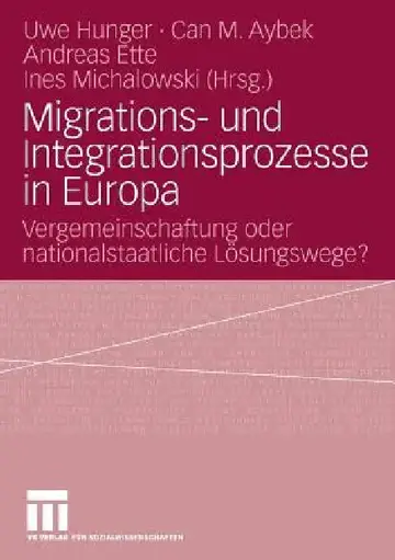 Cover of Migrations- Und Integrationsprozesse in Europa