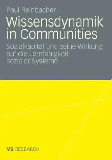 Cover of Wissensdynamik in Communities