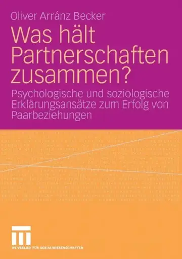 Cover of Was Hält Partnerschaften Zusammen?