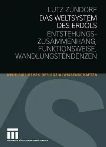 Cover of Das Weltsystem Des Erdöls