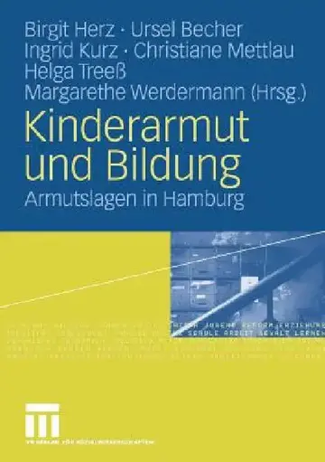 Cover of Kinderarmut Und Bildung
