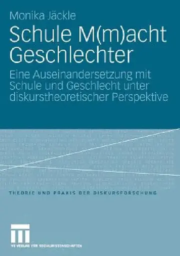 Cover of Schule M(m)Acht Geschlechter