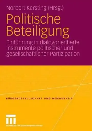 Cover of Politische Beteiligung