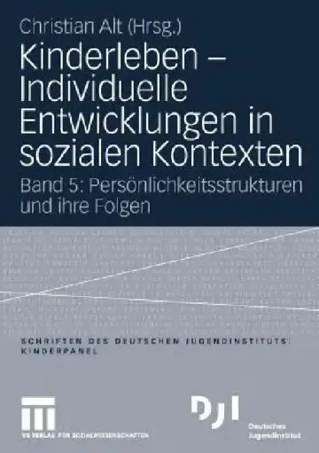 Cover of Kinderleben - Individuelle Entwicklungen in Sozialen Kontexten