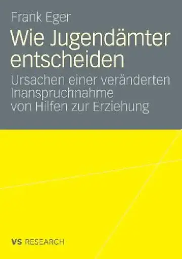 Cover of Wie Jugendämter Entscheiden