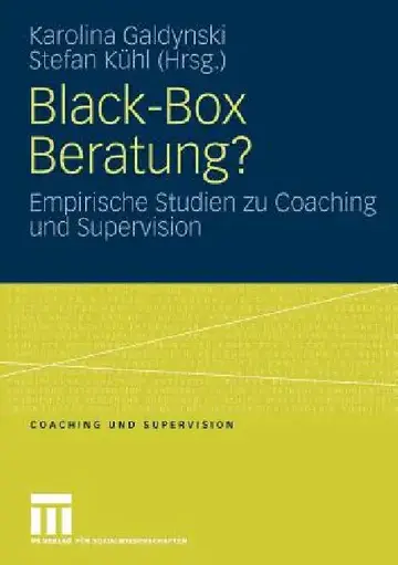 Cover of Black-Box Beratung?