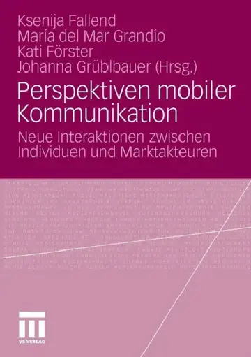 Cover of Perspektiven Mobiler Kommunikation