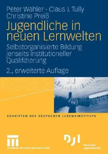 Cover of Jugendliche in Neuen Lernwelten