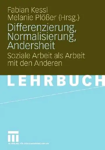 Cover of Differenzierung, Normalisierung, Andersheit