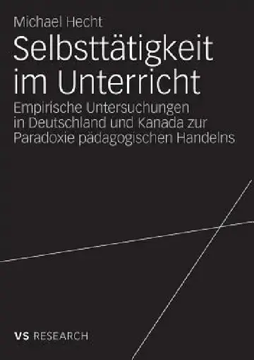 Cover of Selbsttätigkeit Im Unterricht