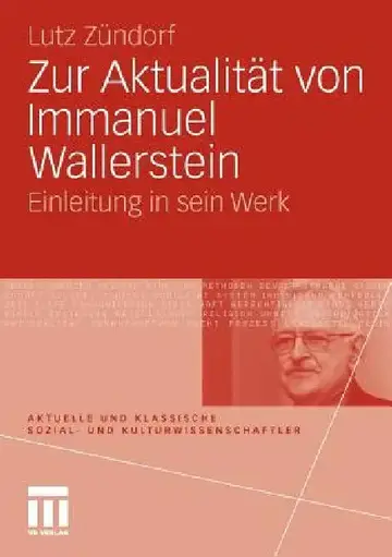 Cover of Zur Aktualität Von Immanuel Wallerstein
