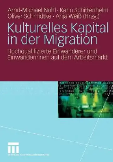 Cover of Kulturelles Kapital in Der Migration
