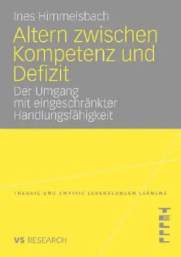 Cover of Altern Zwischen Kompetenz Und Defizit