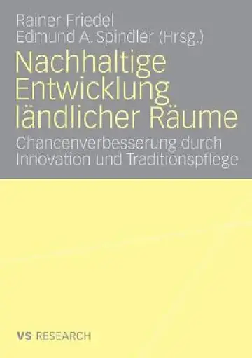 Cover of Nachhaltige Entwicklung Ländlicher Räume