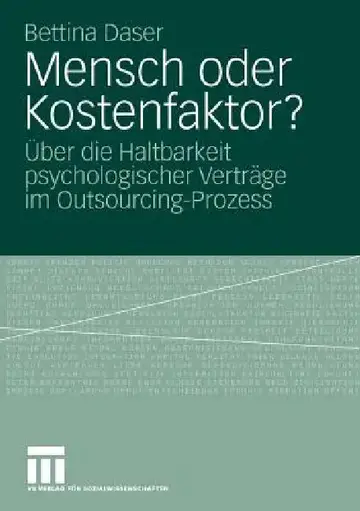 Cover of Mensch Oder Kostenfaktor?