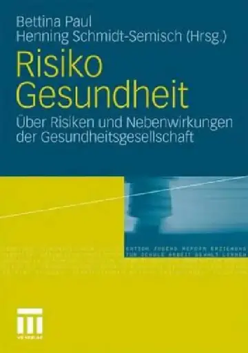 Cover of Risiko Gesundheit