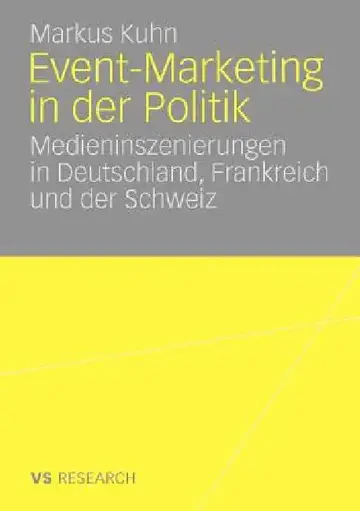 Cover of Event-Marketing in Der Politik