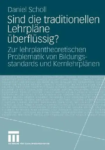 Cover of Sind Die Traditionellen Lehrpläne Überflüssig?