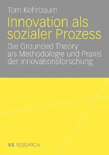 Cover of Innovation ALS Sozialer Prozess