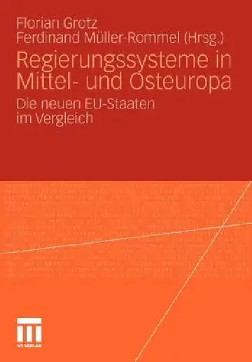 Cover of Regierungssysteme in Mittel- Und Osteuropa