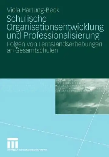 Cover of Schulische Organisationsentwicklung Und Professionalisierung
