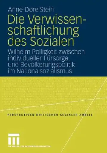 Cover of Die Verwissenschaftlichung Des Sozialen