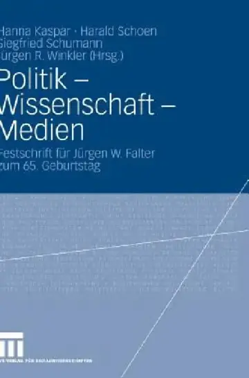 Cover of Politik - Wissenschaft - Medien