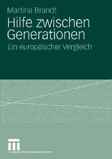 Cover of Hilfe Zwischen Generationen