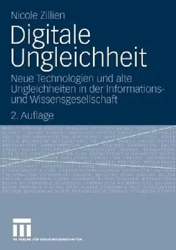 Cover of Digitale Ungleichheit