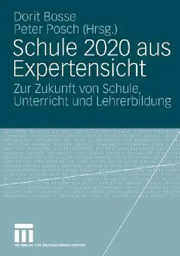 Cover of Schule 2020 Aus Expertensicht