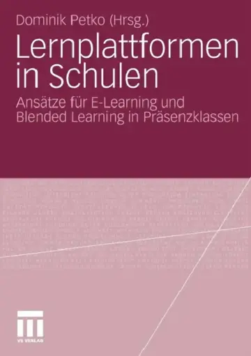 Cover of Lernplattformen in Schulen