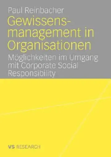 Cover of Gewissensmanagement in Organisationen