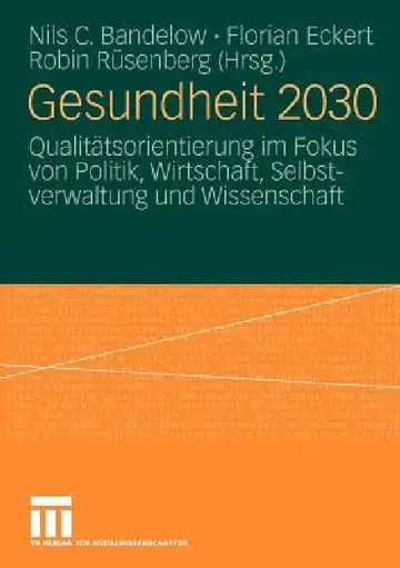 Cover of Gesundheit 2030