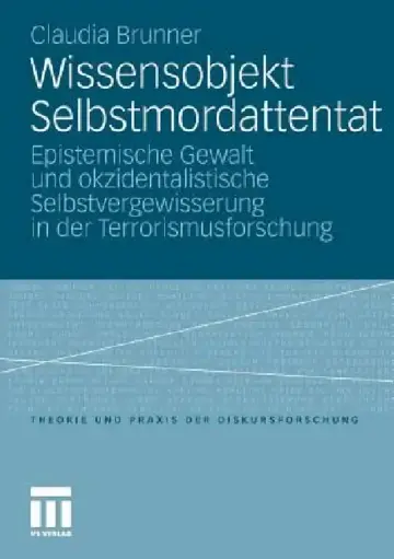 Cover of Wissensobjekt Selbstmordattentat